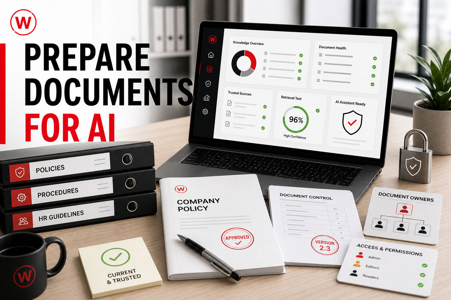 Websiteli guide to scoping an internal AI assistant pilot with one use case, trusted sources, clear permissions, owners and measurable decision criteria.