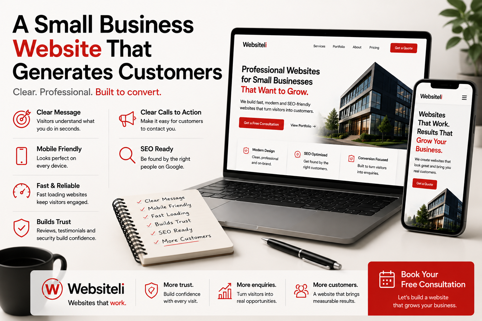 How to Create a Small Business Website That Generates Customers